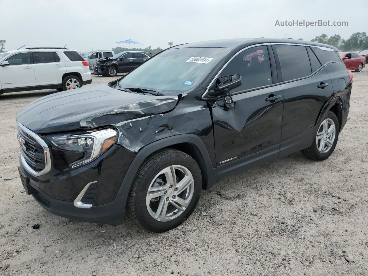 2020 Gmc Terrain Sle Black vin: 3GKALMEV3LL168413