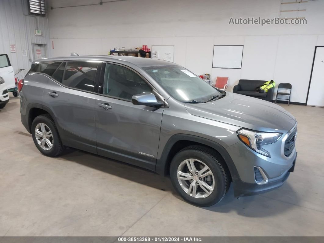 2020 Gmc Terrain Fwd Sle Gray vin: 3GKALMEV3LL180920