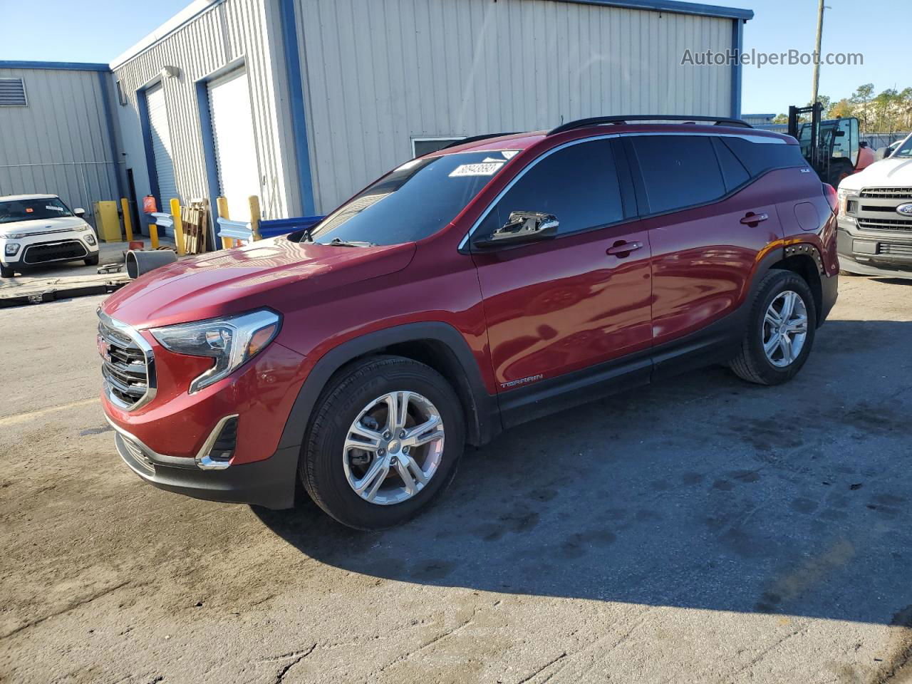 2020 Gmc Terrain Sle Red vin: 3GKALMEV3LL198916