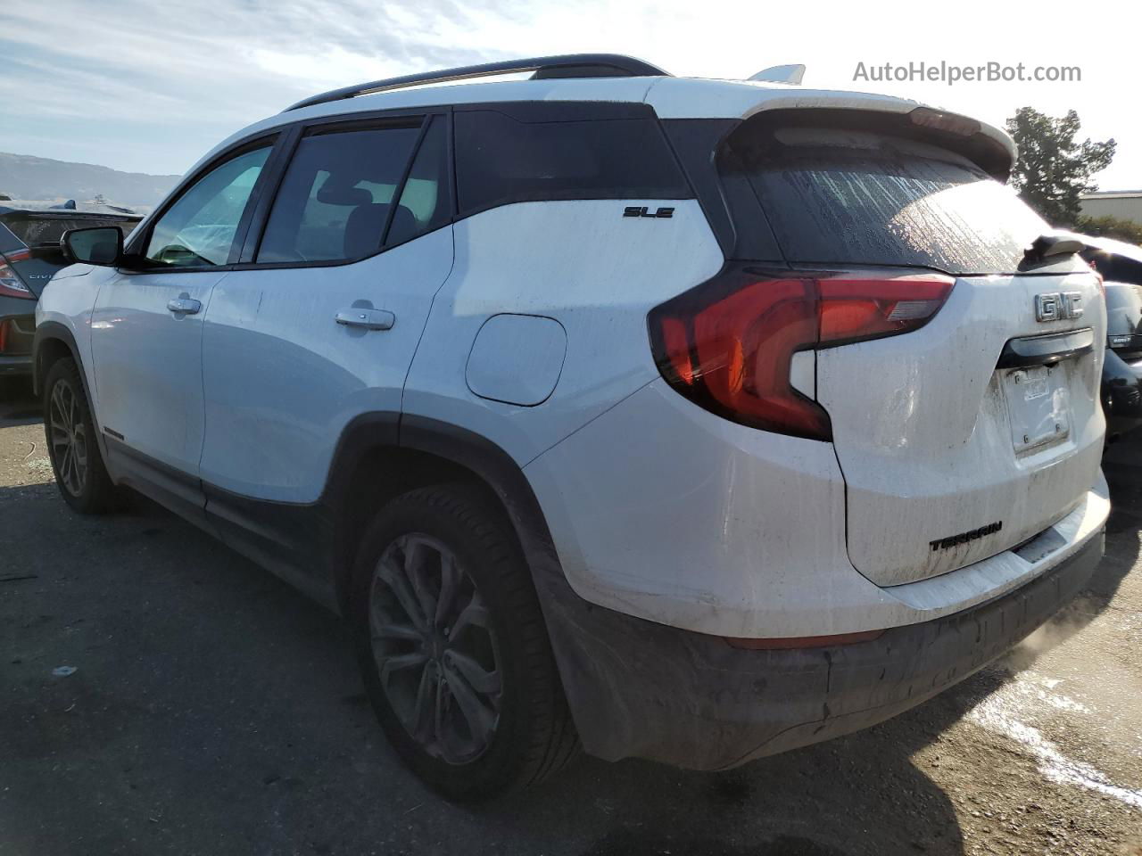 2020 Gmc Terrain Sle White vin: 3GKALMEV3LL220770