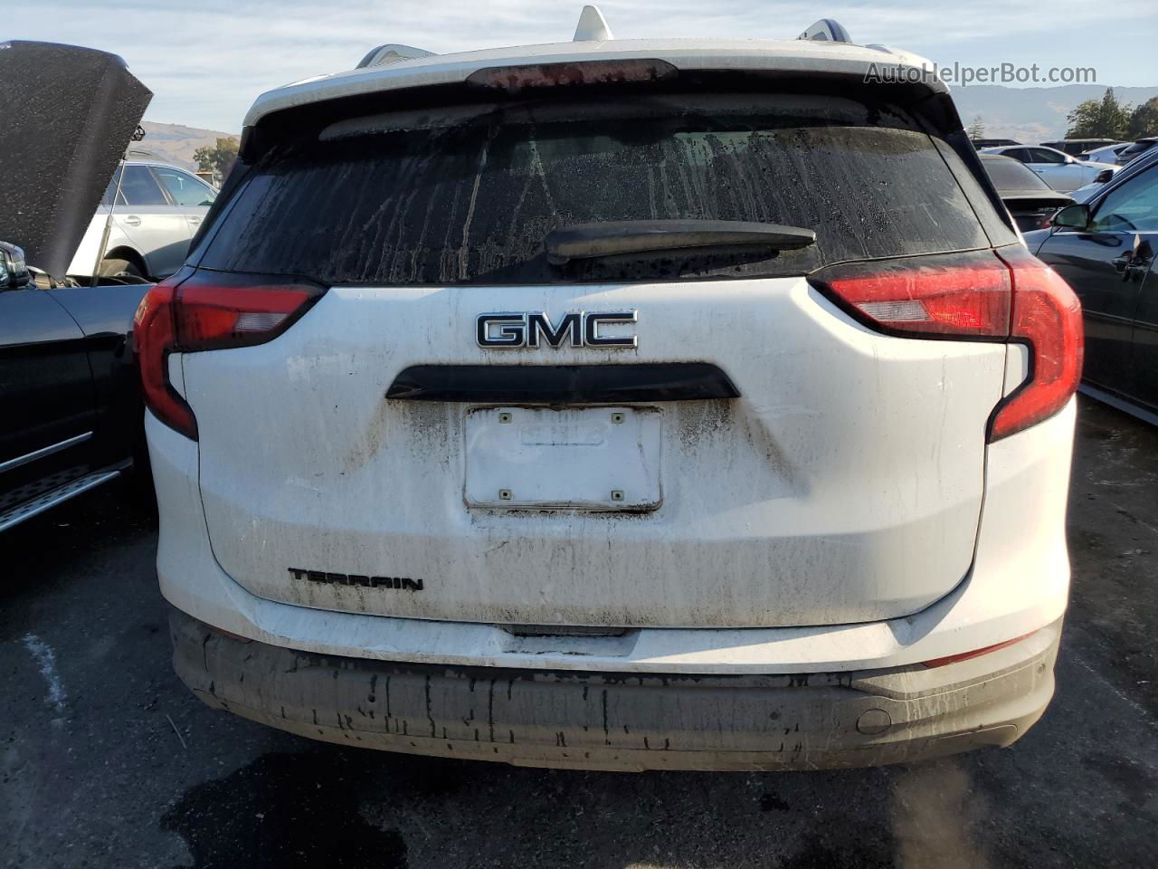 2020 Gmc Terrain Sle White vin: 3GKALMEV3LL220770