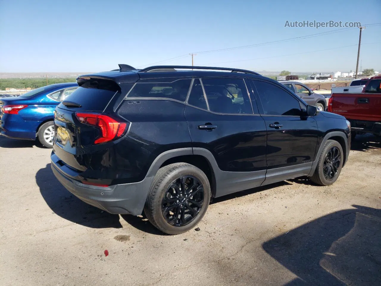 2020 Gmc Terrain Sle Black vin: 3GKALMEV3LL227668