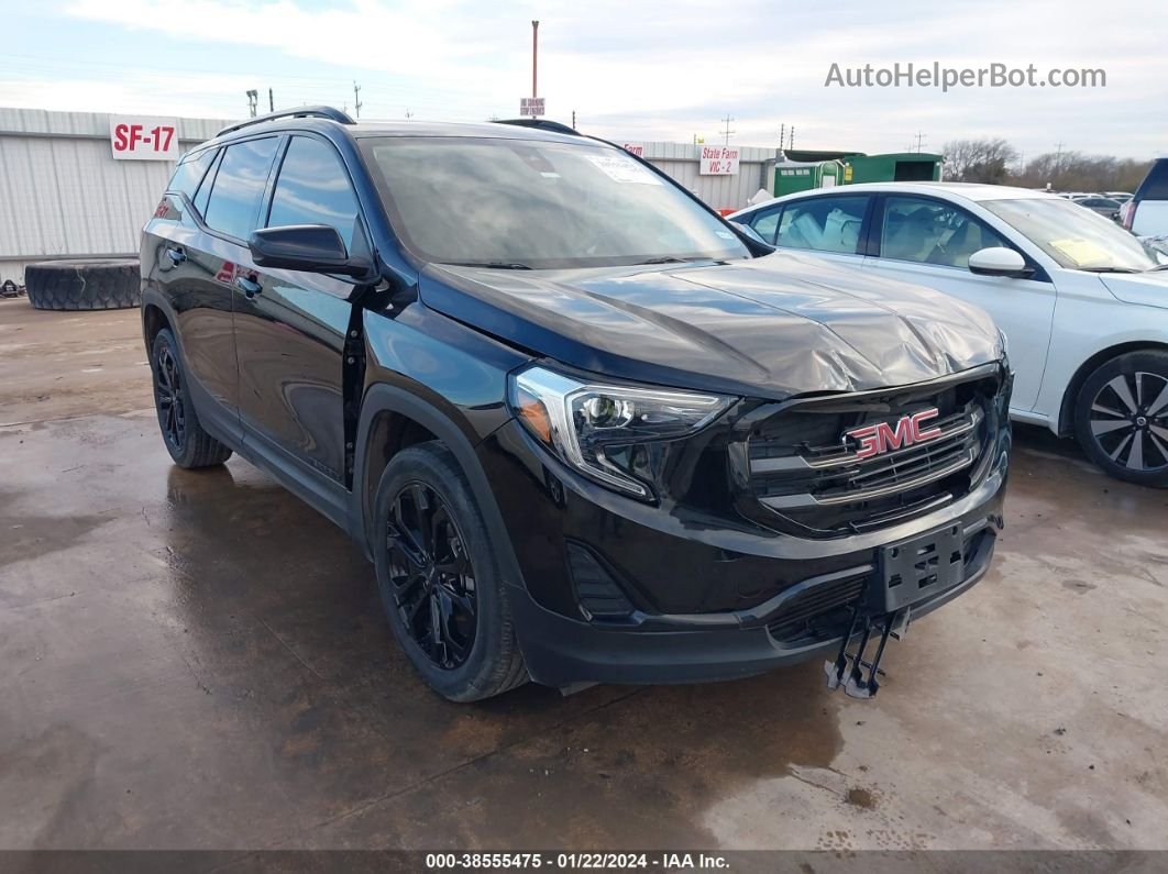 2020 Gmc Terrain Fwd Sle Черный vin: 3GKALMEV3LL245815