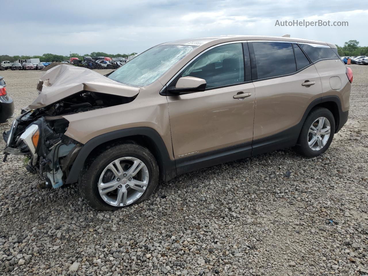 2019 Gmc Terrain Sle Tan vin: 3GKALMEV4KL106002