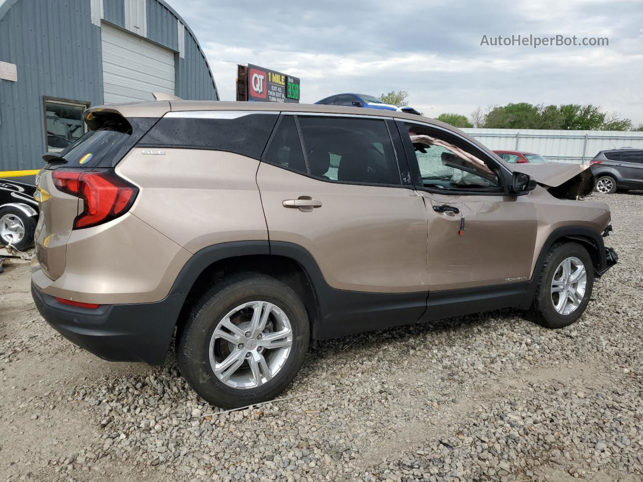 2019 Gmc Terrain Sle Tan vin: 3GKALMEV4KL106002