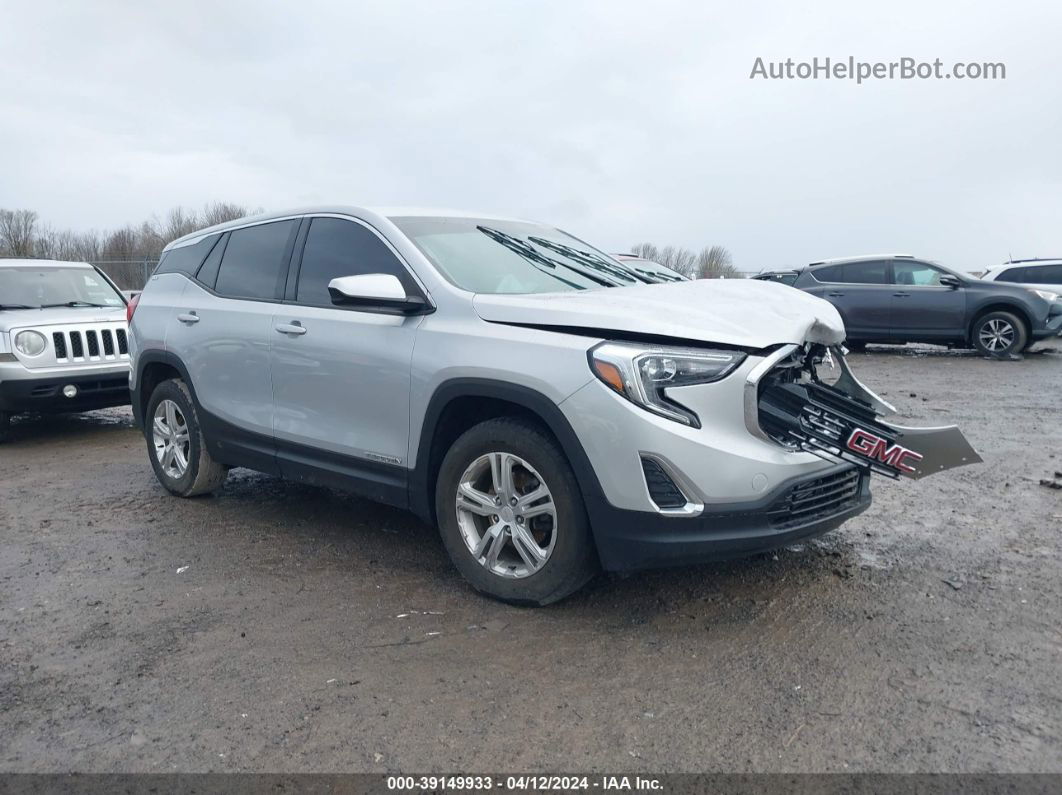 2019 Gmc Terrain Sle Silver vin: 3GKALMEV4KL167365