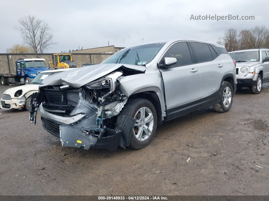 2019 Gmc Terrain Sle Silver vin: 3GKALMEV4KL167365