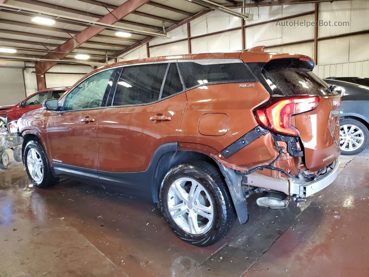 2019 Gmc Terrain Sle Brown vin: 3GKALMEV4KL272410