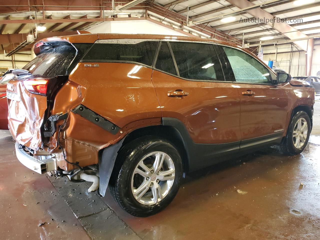 2019 Gmc Terrain Sle Brown vin: 3GKALMEV4KL272410