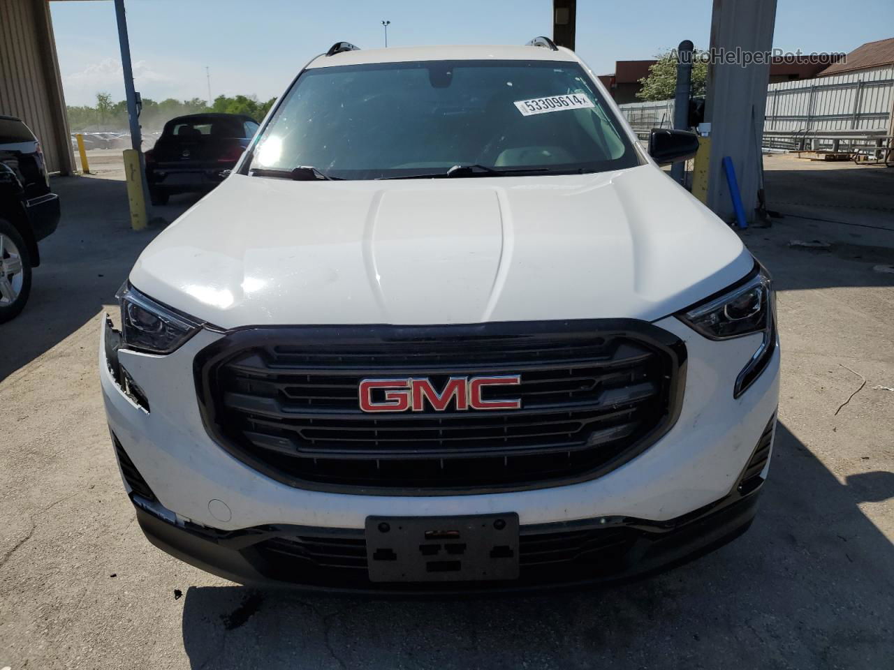 2019 Gmc Terrain Sle Белый vin: 3GKALMEV4KL299428