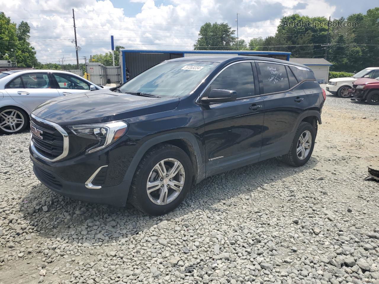 2019 Gmc Terrain Sle Black vin: 3GKALMEV4KL345193