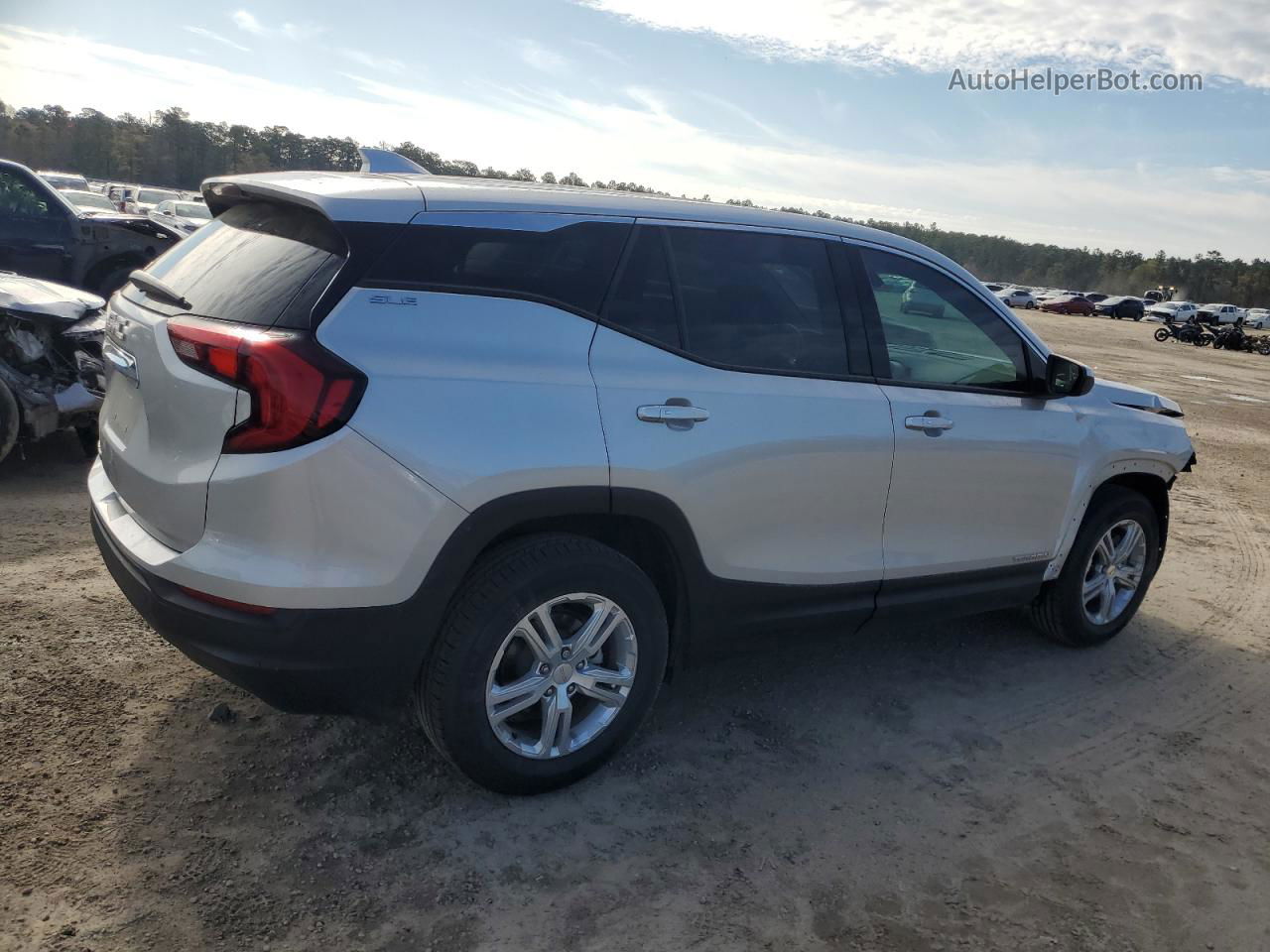 2019 Gmc Terrain Sle Silver vin: 3GKALMEV4KL399500