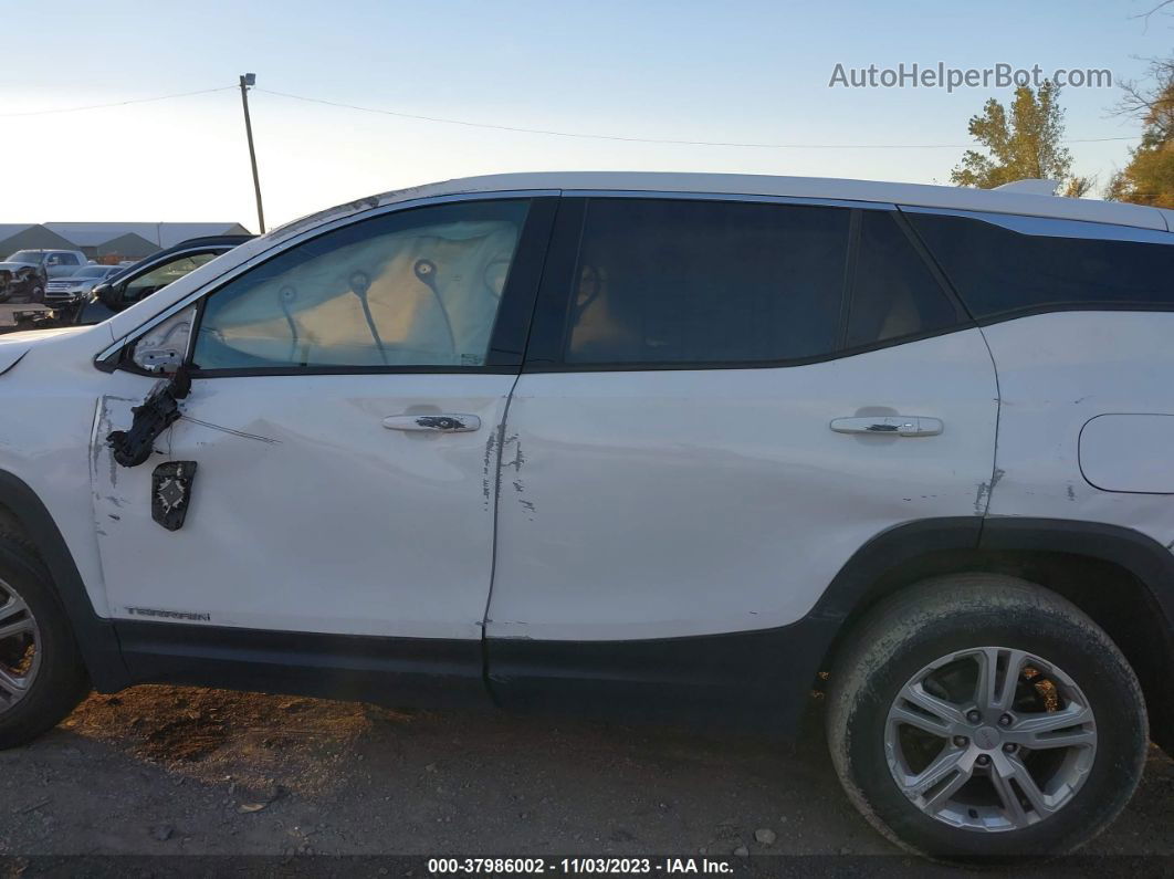 2020 Gmc Terrain Fwd Sle White vin: 3GKALMEV4LL154410