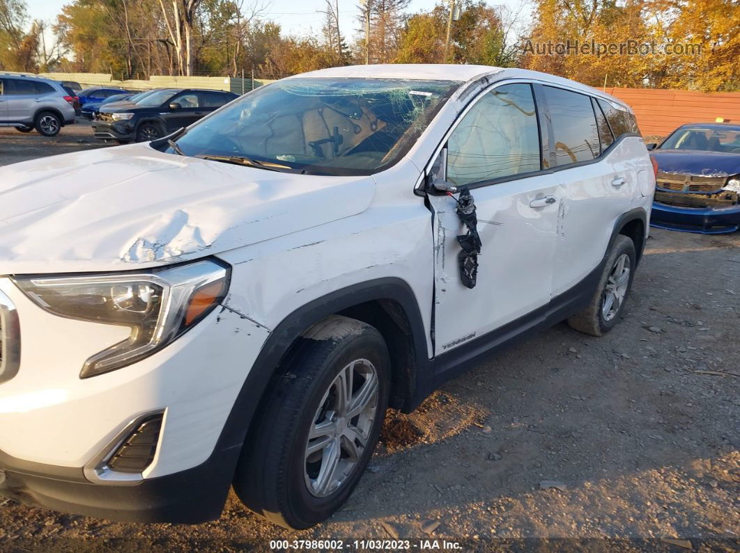 2020 Gmc Terrain Fwd Sle White vin: 3GKALMEV4LL154410