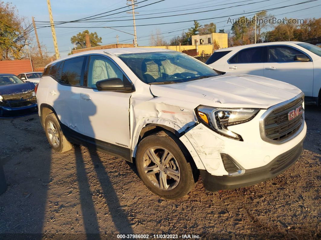 2020 Gmc Terrain Fwd Sle White vin: 3GKALMEV4LL154410