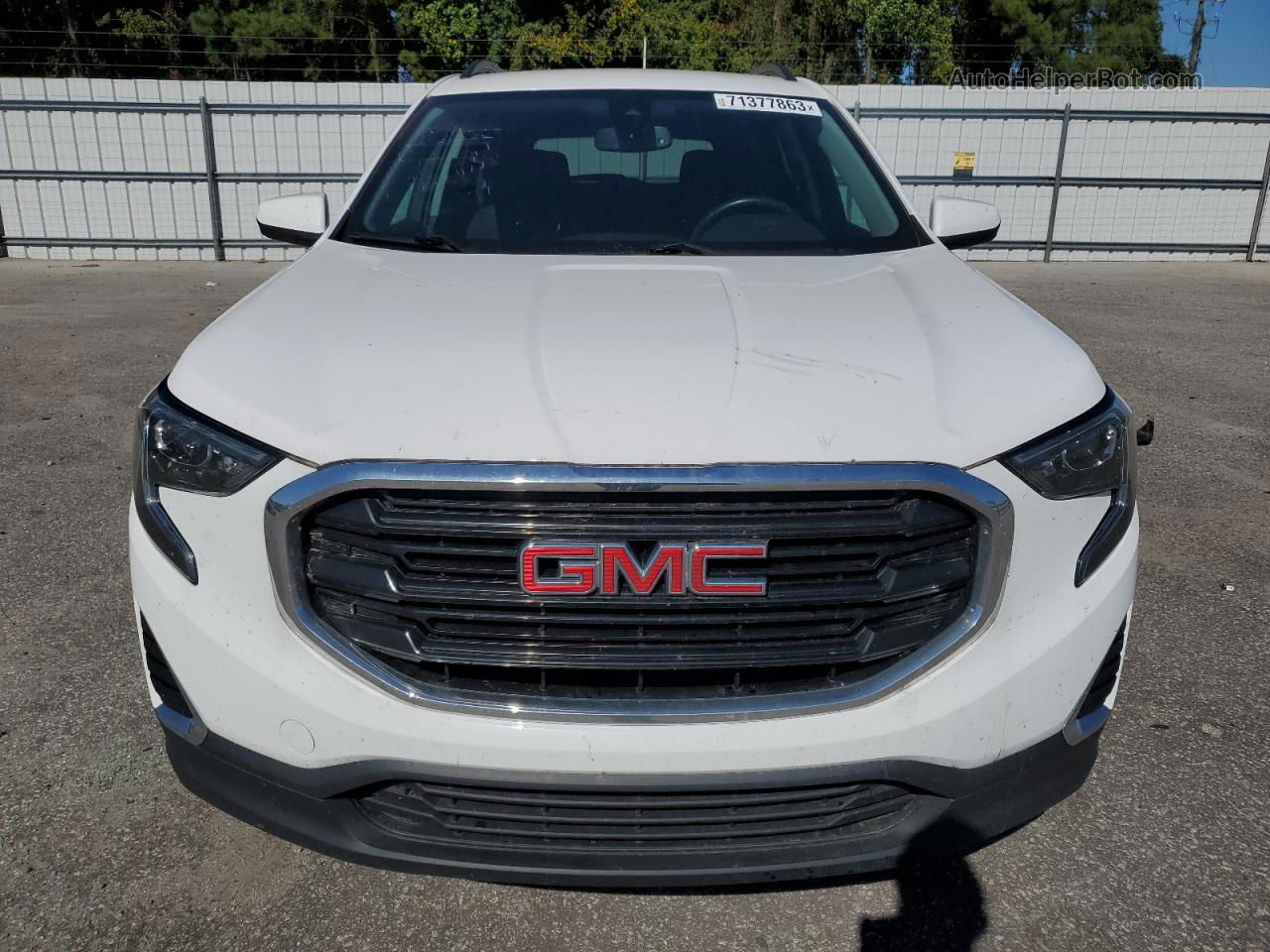 2020 Gmc Terrain Sle White vin: 3GKALMEV4LL167688