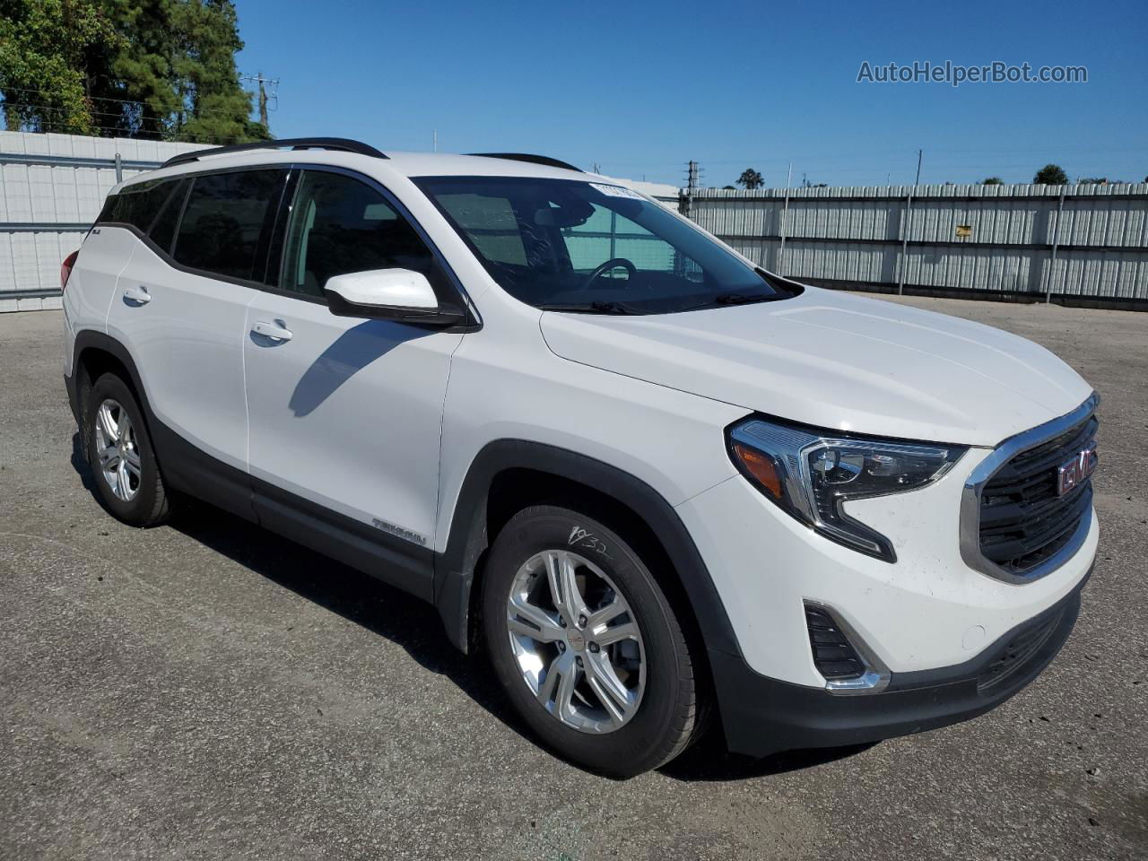 2020 Gmc Terrain Sle White vin: 3GKALMEV4LL167688