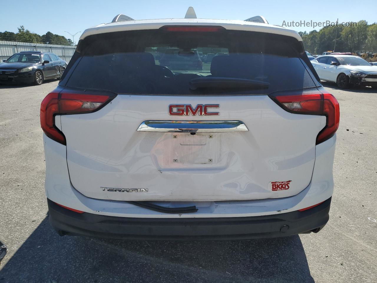 2020 Gmc Terrain Sle White vin: 3GKALMEV4LL167688