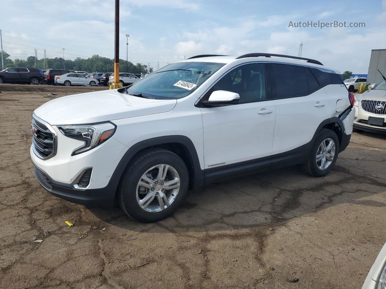 2020 Gmc Terrain Sle White vin: 3GKALMEV4LL169148