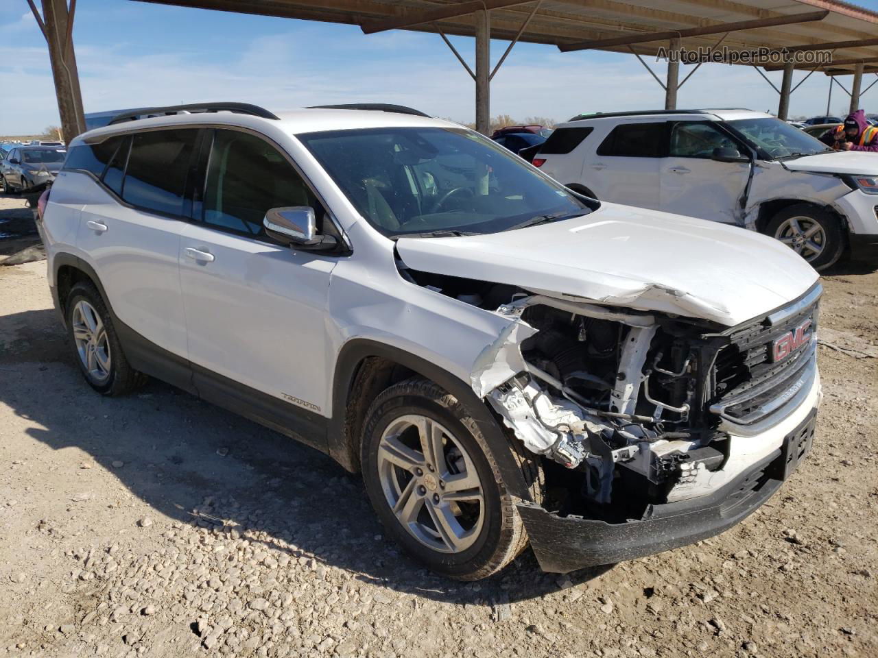 2020 Gmc Terrain Sle White vin: 3GKALMEV4LL272926