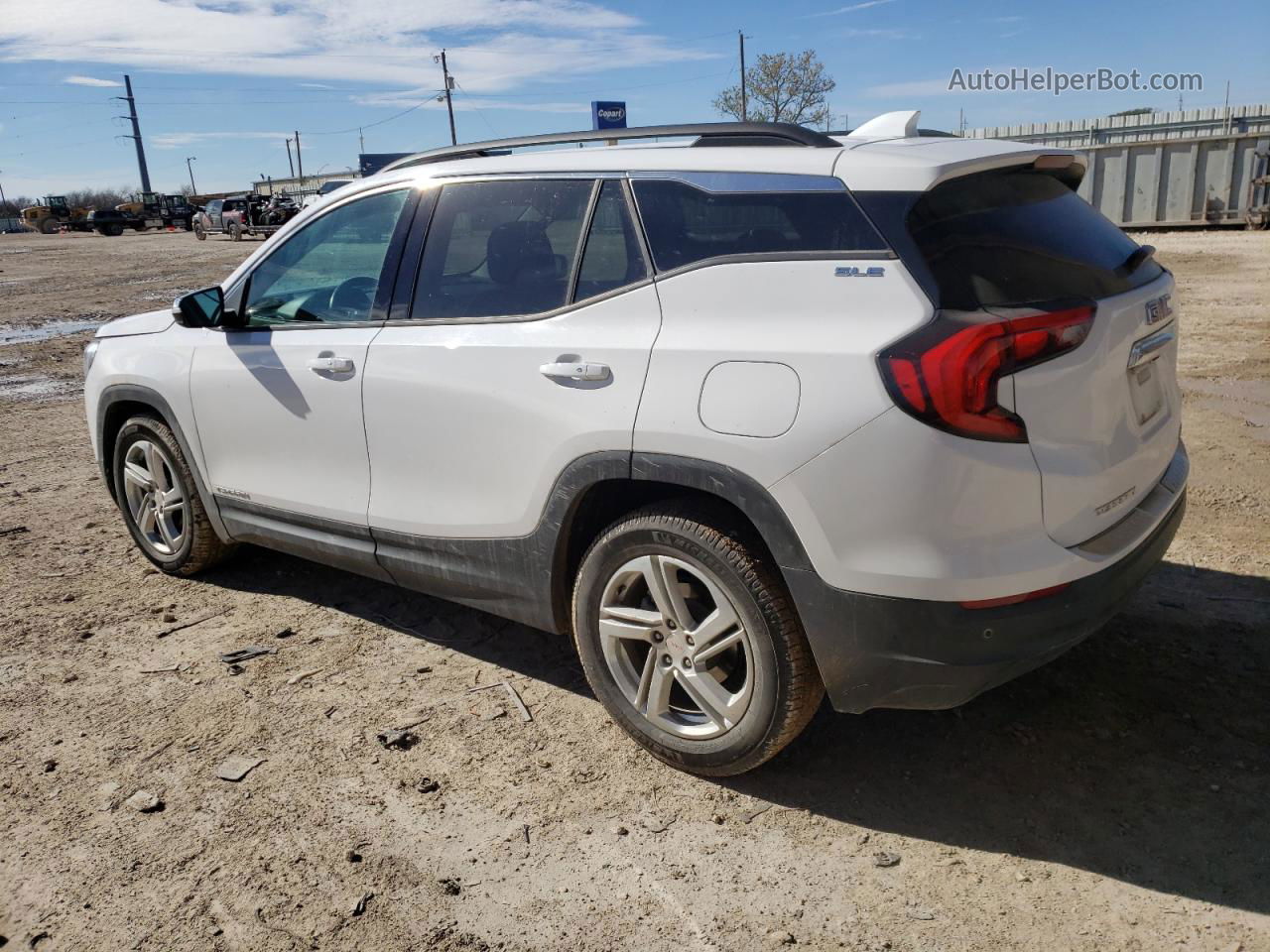 2020 Gmc Terrain Sle White vin: 3GKALMEV4LL272926