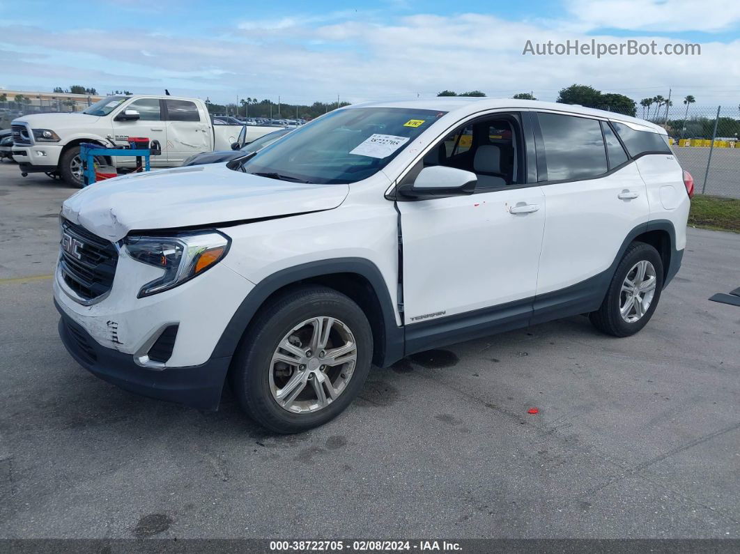 2020 Gmc Terrain Fwd Sle White vin: 3GKALMEV4LL319565