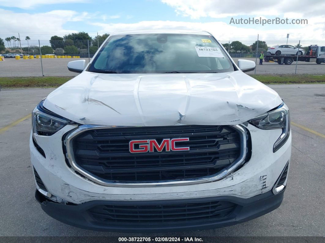 2020 Gmc Terrain Fwd Sle White vin: 3GKALMEV4LL319565