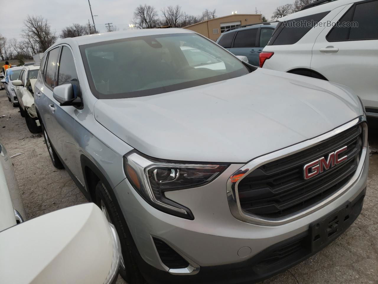 2020 Gmc Terrain Sle Серый vin: 3GKALMEV4LL331425