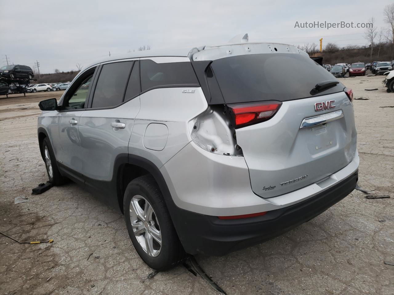 2020 Gmc Terrain Sle Gray vin: 3GKALMEV4LL331425