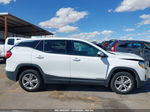 2019 Gmc Terrain Sle White vin: 3GKALMEV5KL106851