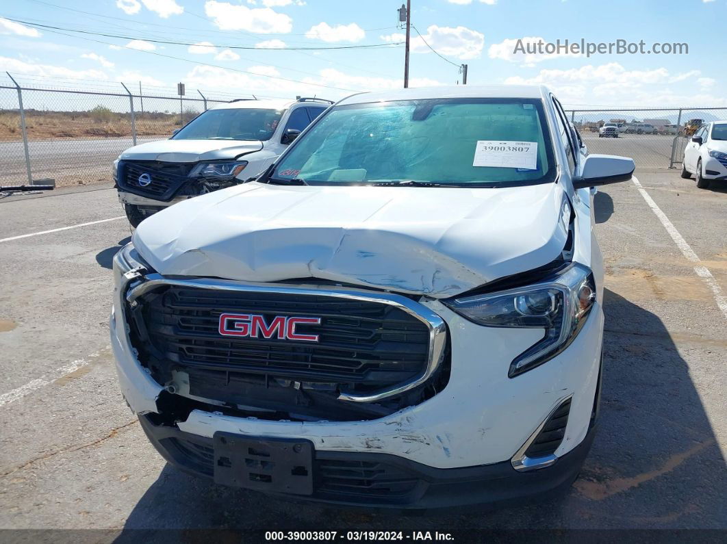 2019 Gmc Terrain Sle White vin: 3GKALMEV5KL106851