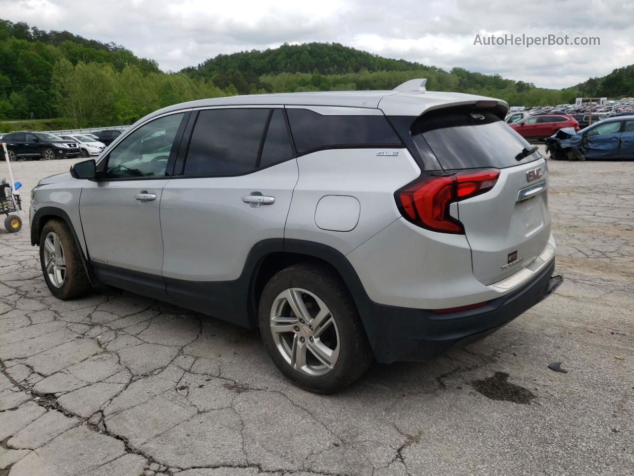 2019 Gmc Terrain Sle Silver vin: 3GKALMEV5KL108356