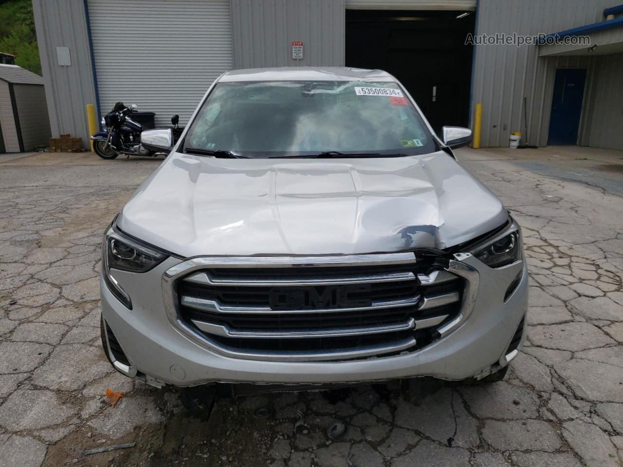 2019 Gmc Terrain Sle Silver vin: 3GKALMEV5KL108356