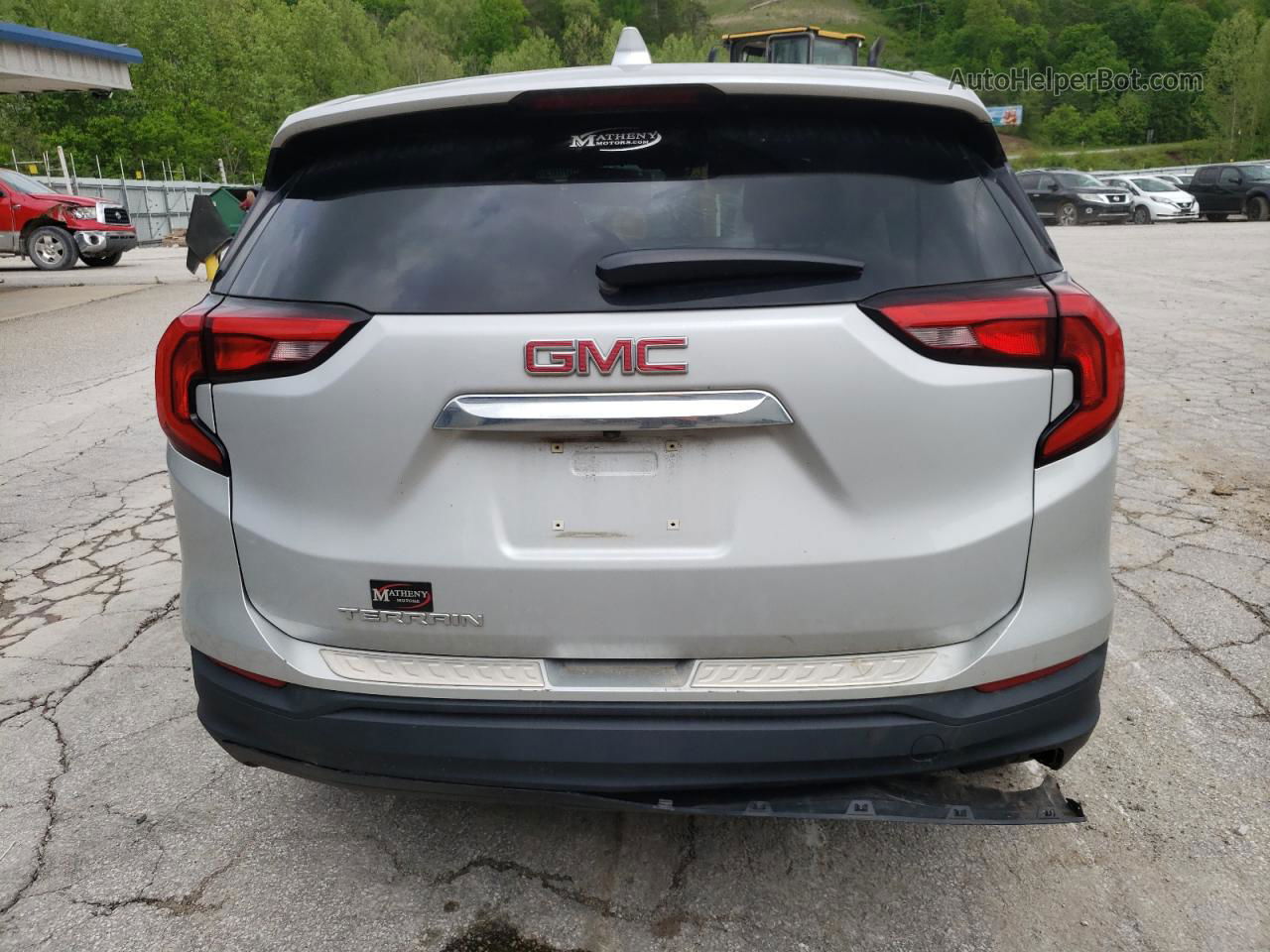 2019 Gmc Terrain Sle Silver vin: 3GKALMEV5KL108356