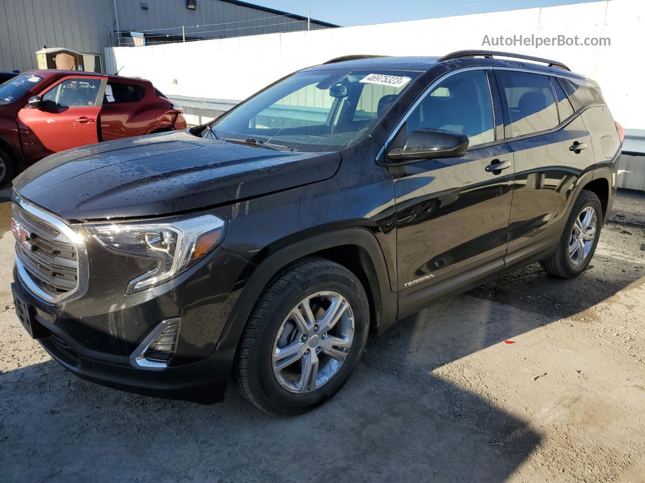 2019 Gmc Terrain Sle Black vin: 3GKALMEV5KL113430