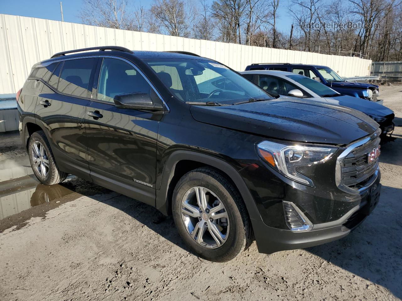 2019 Gmc Terrain Sle Black vin: 3GKALMEV5KL113430