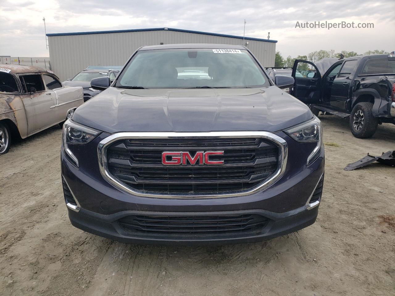 2019 Gmc Terrain Sle Blue vin: 3GKALMEV5KL141664