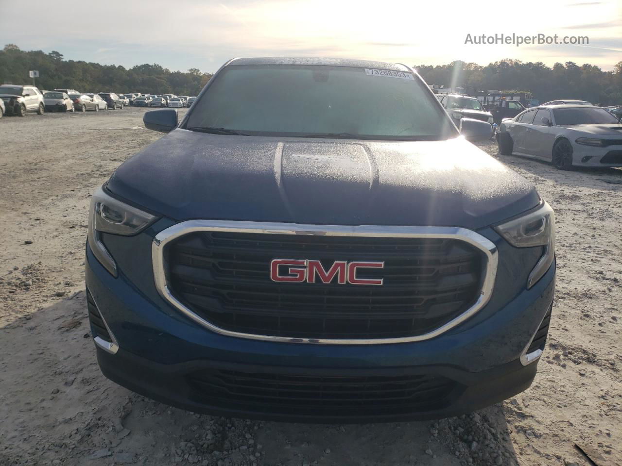 2019 Gmc Terrain Sle Blue vin: 3GKALMEV5KL231896