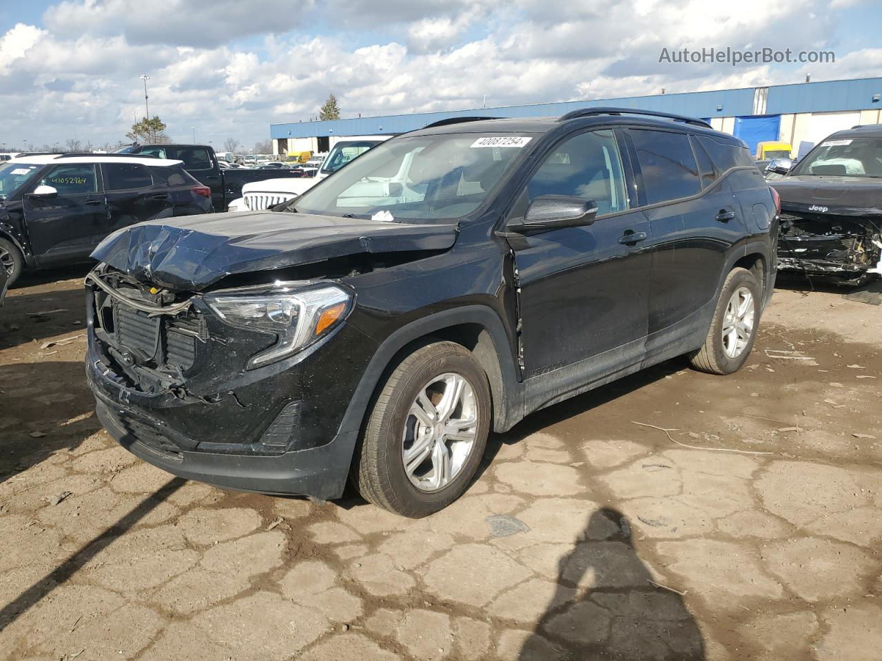 2019 Gmc Terrain Sle Black vin: 3GKALMEV5KL340181