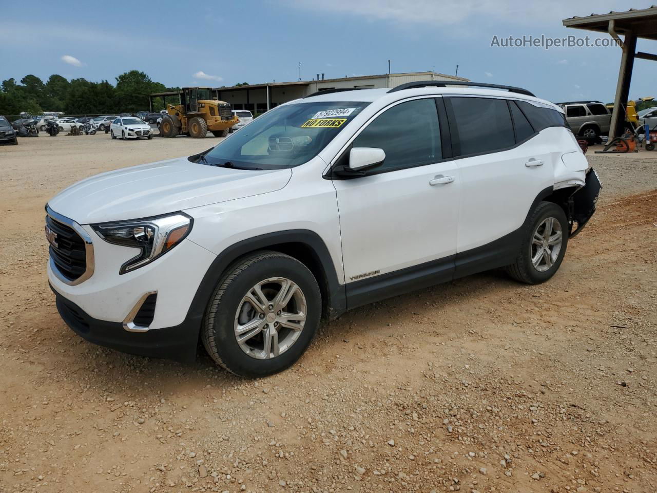 2020 Gmc Terrain Sle White vin: 3GKALMEV5LL111680