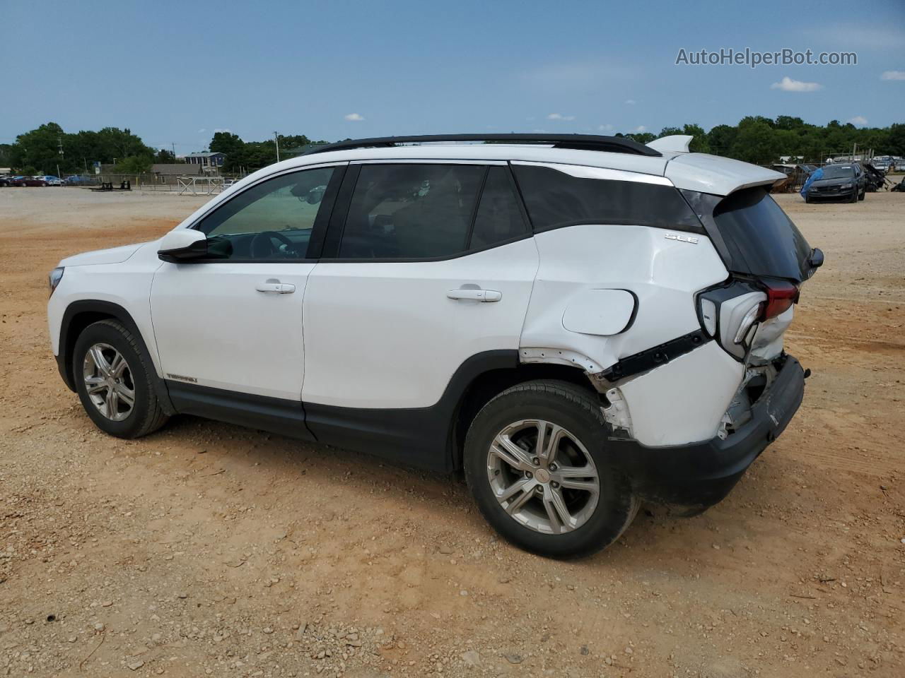 2020 Gmc Terrain Sle White vin: 3GKALMEV5LL111680