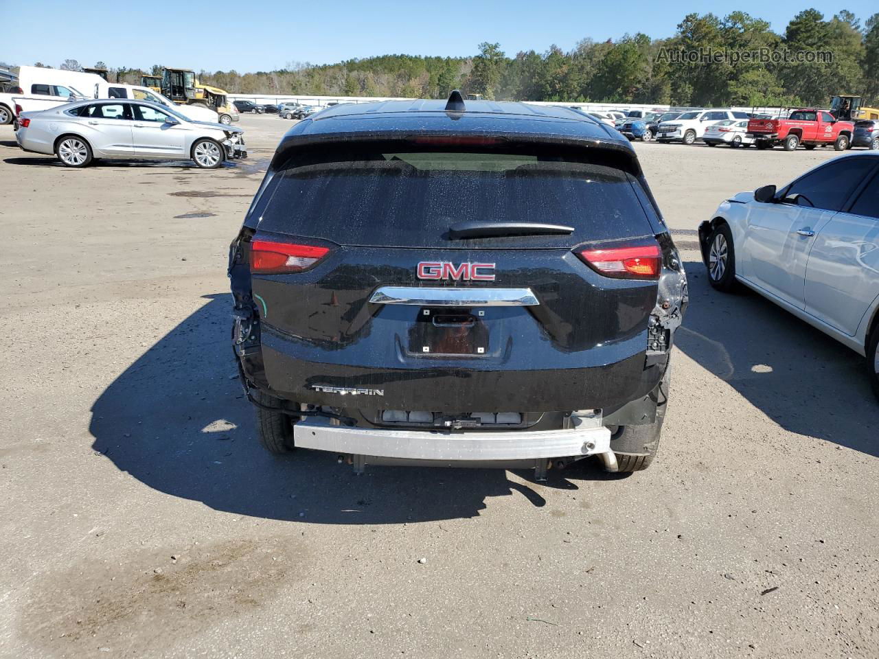 2020 Gmc Terrain Sle Черный vin: 3GKALMEV5LL126194