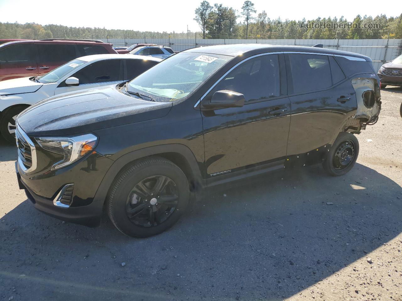 2020 Gmc Terrain Sle Черный vin: 3GKALMEV5LL126194