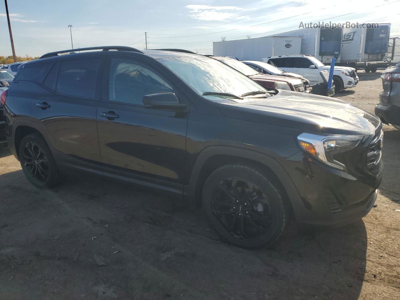 2020 Gmc Terrain Sle Black vin: 3GKALMEV5LL186489