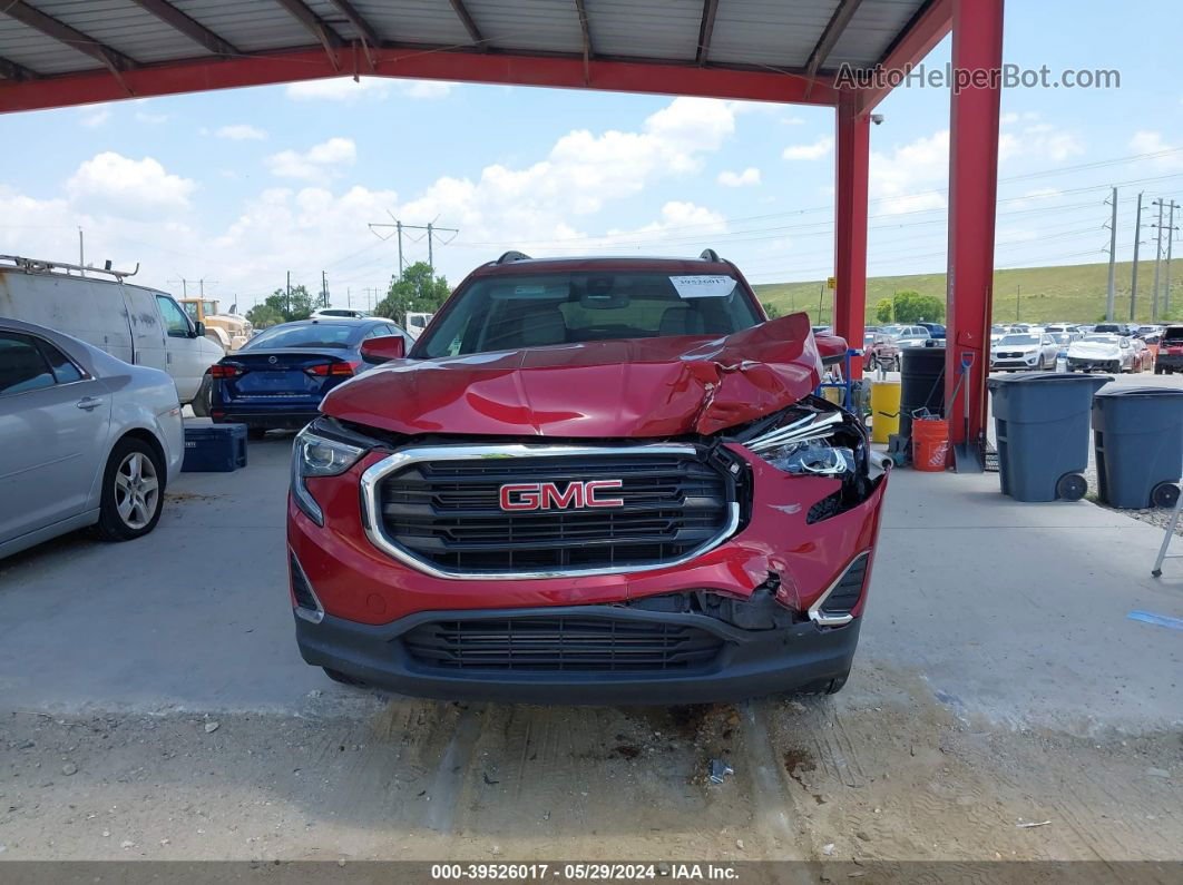 2020 Gmc Terrain Fwd Sle Red vin: 3GKALMEV5LL192616