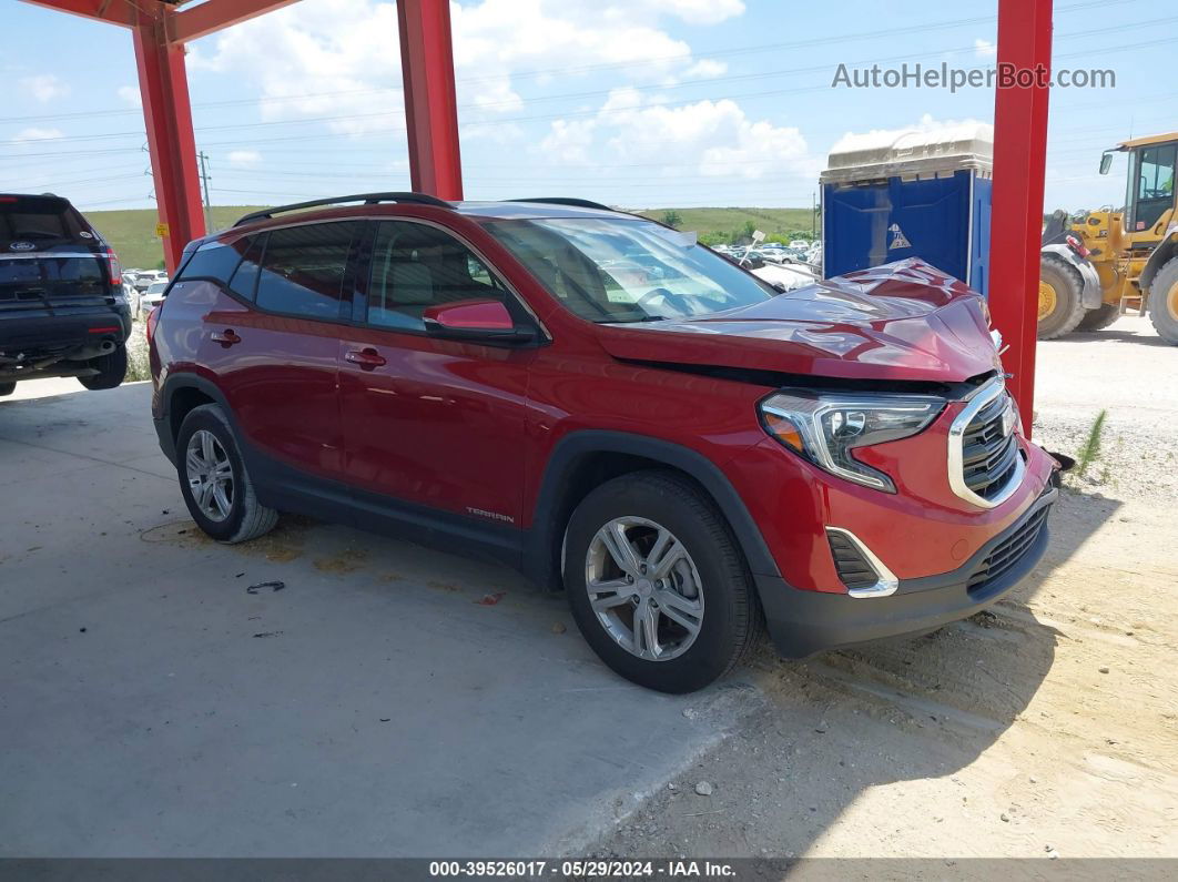 2020 Gmc Terrain Fwd Sle Red vin: 3GKALMEV5LL192616