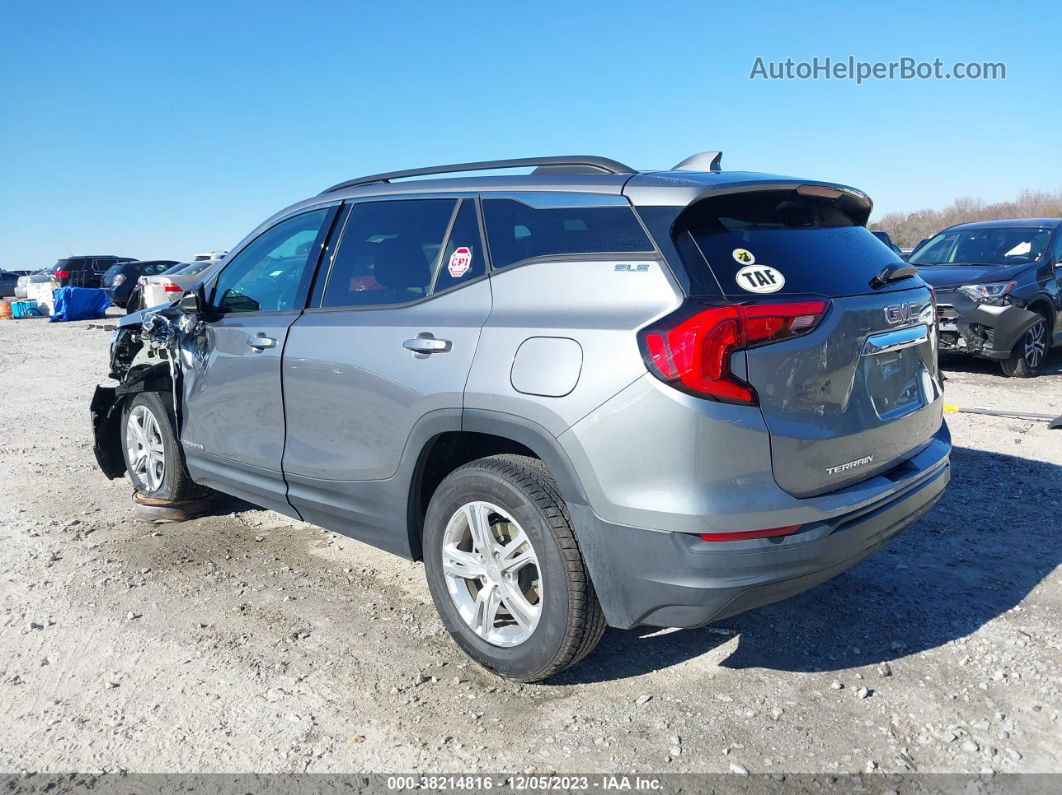 2020 Gmc Terrain Fwd Sle Gray vin: 3GKALMEV5LL195046