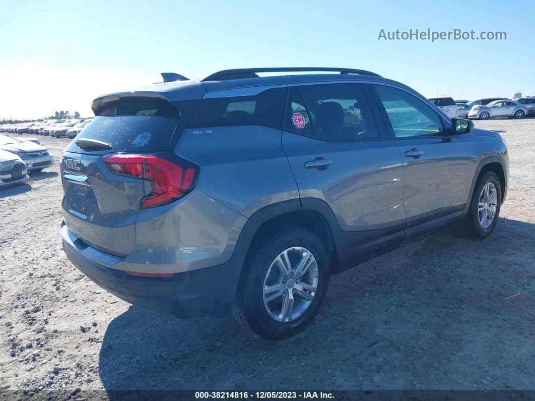 2020 Gmc Terrain Fwd Sle Gray vin: 3GKALMEV5LL195046