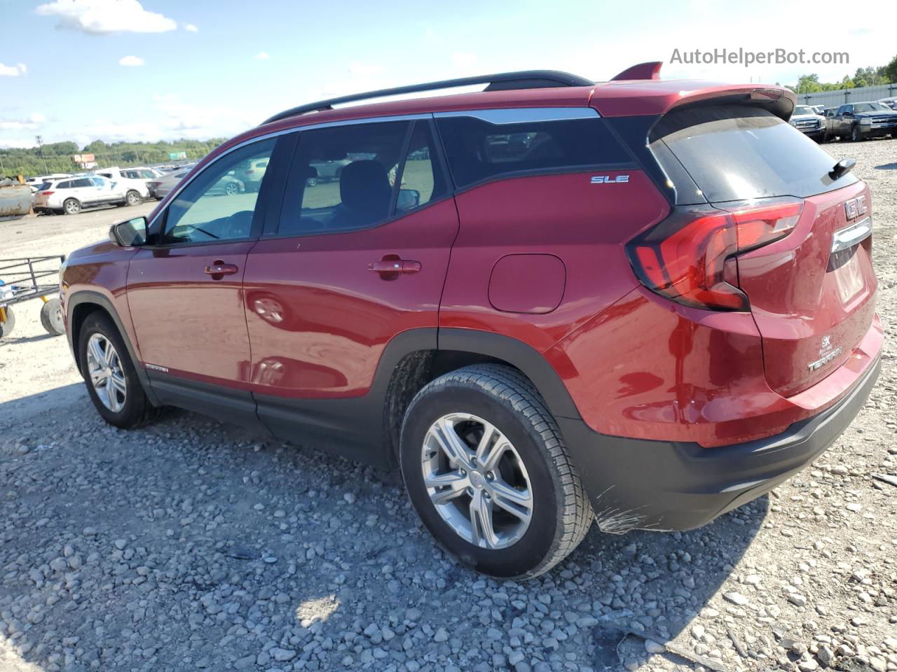 2020 Gmc Terrain Sle Red vin: 3GKALMEV5LL226764