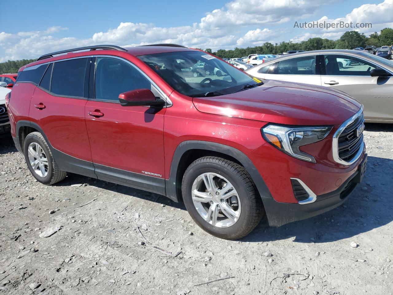 2020 Gmc Terrain Sle Red vin: 3GKALMEV5LL226764